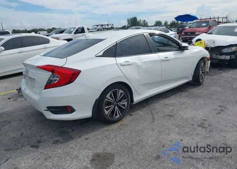 2018 Honda Civic Ex-L из США, поврежденный, VIN 19XFC1F78JE001675